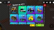 ATVs in the game (Image via Roblox)